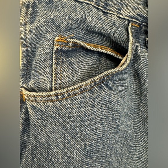 Rustler Big and Tall Straight Blue Jeans Size 42x30 ☀️ - Picture 10 of 16